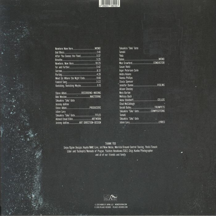 MONO - Nowhere Now Here