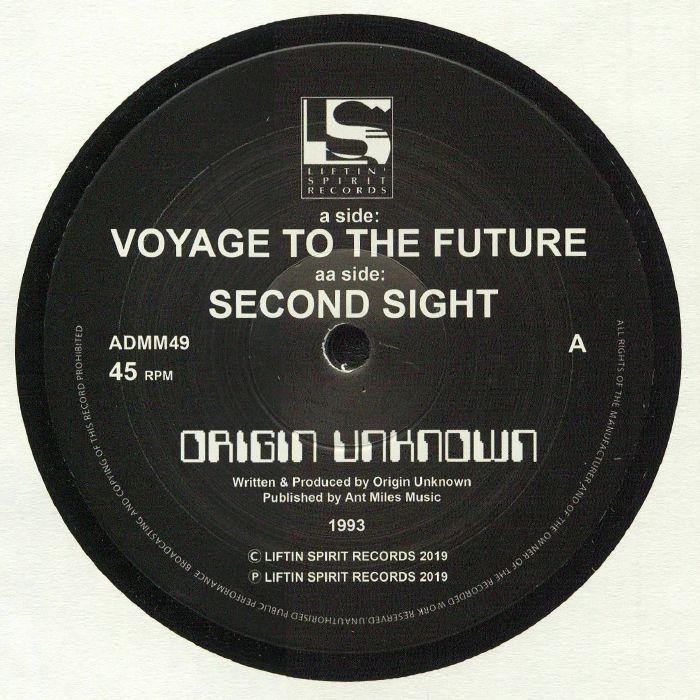 ORIGIN UNKNOWN - Voyage To The Future