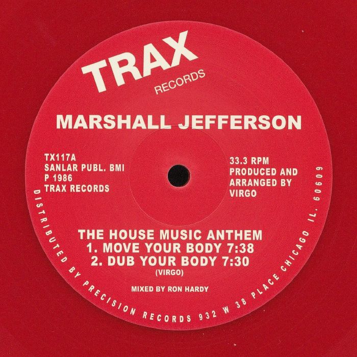 JEFFERSON, Marshall - The House Music Anthem (reissue)