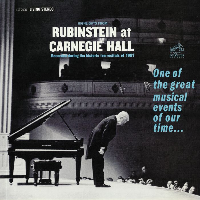 RUBINSTEIN, Arthur - Highlights From Rubinstein At Carnegie Hall