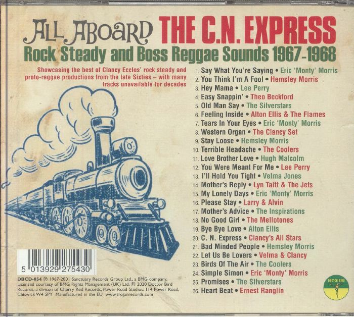 VARIOUS - All Aboard The CN Express: Rock Steady & Boss Reggae Sounds 1967-1968