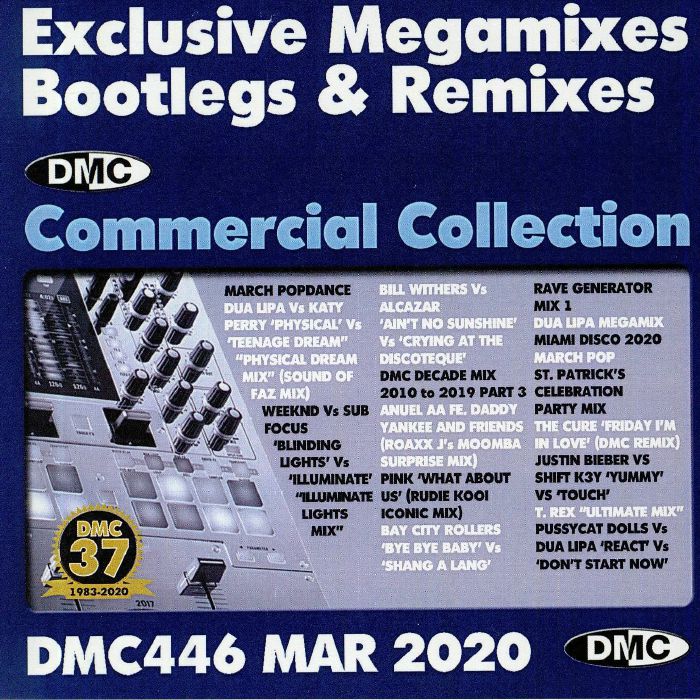 VARIOUS - DMC Commercial Collection March 2020: Exclusive Megamixes Bootlegs & Remixes (Strictly DJ Only)