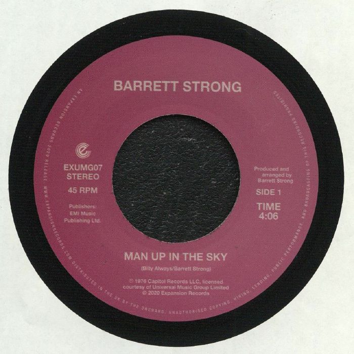 STRONG, Barrett - Man Up In The Sky