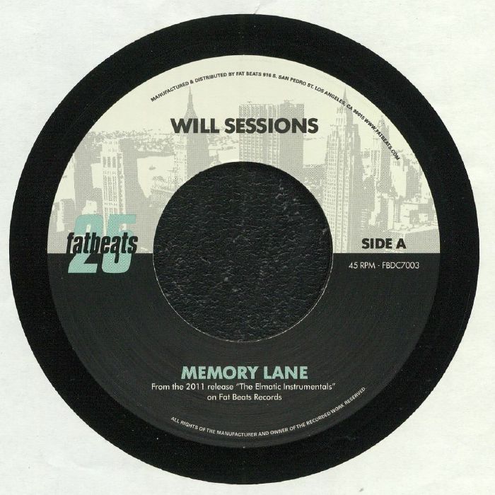 SESSIONS, Will - Memory Lane