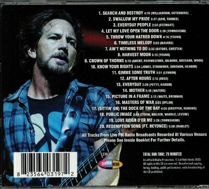 pearl jam unplugged and undrugged album cover