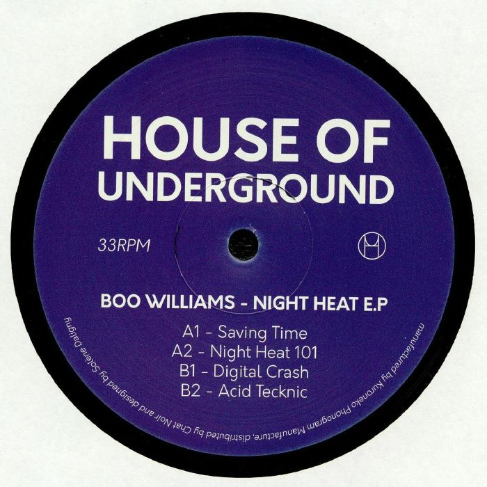 BOO WILLIAMS - Night Heat EP