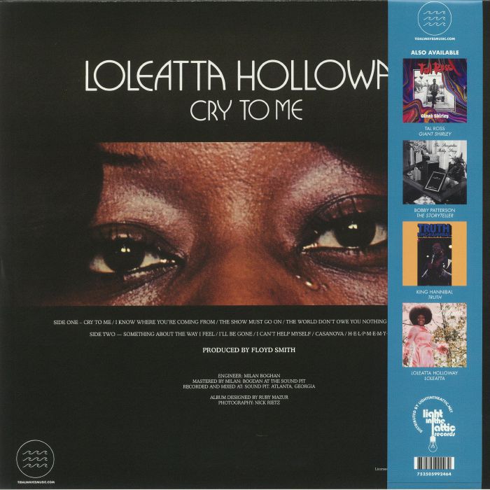 loleatta holloway cry to me tunning loleatta holloway cry to me tunning