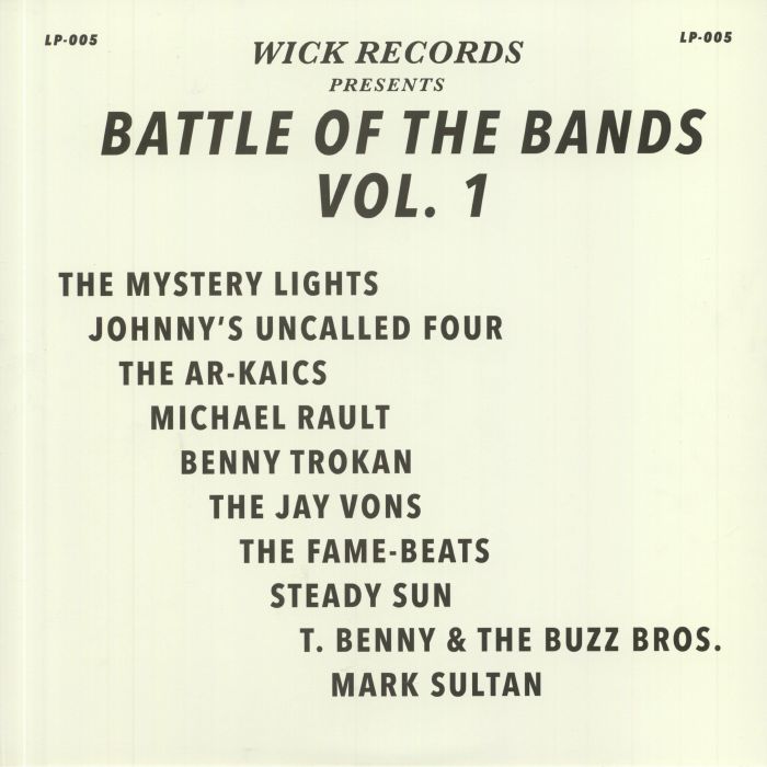 VARIOUS - Battle Of The Bands Vol 1 (Record Store Day 2020)
