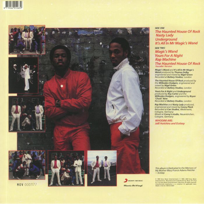 WHODINI - Whodini (reissue)