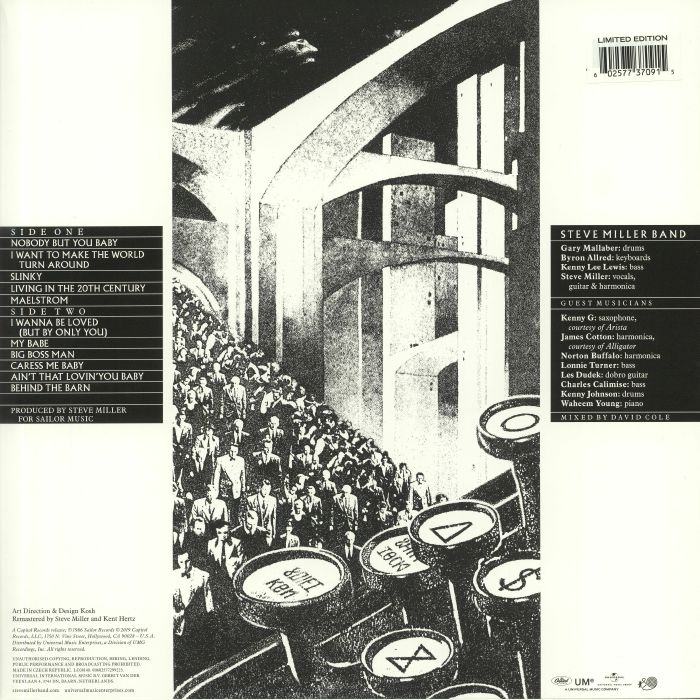 STEVE MILLER BAND - Living In The 20th Century (reissue)