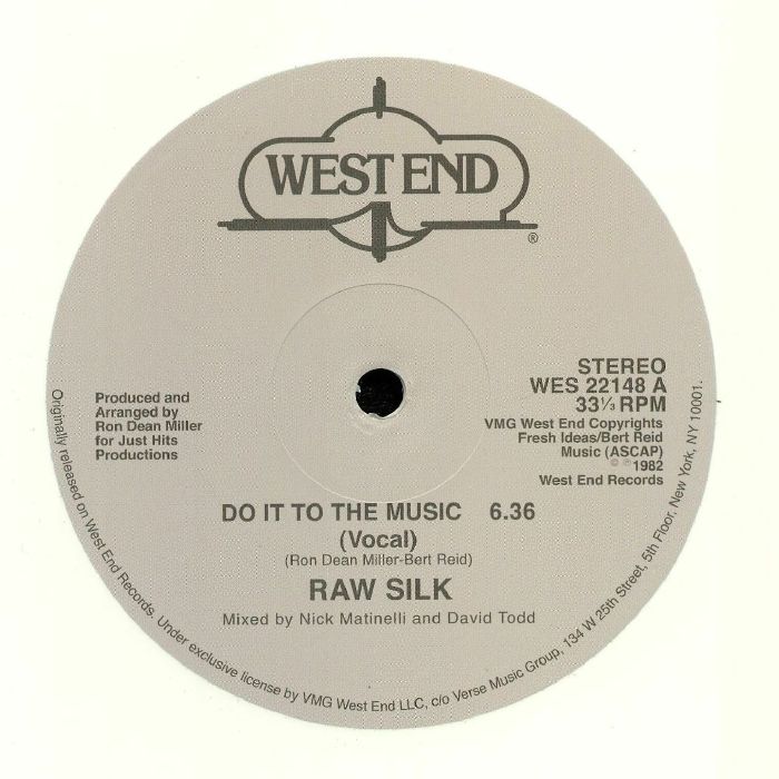 RAW SILK - Do It To The Music (reissue)