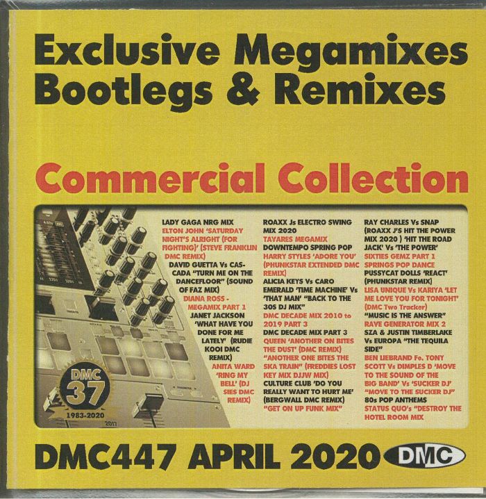 VARIOUS - DMC Commercial Collection April 2020: Exclusive Megamixes Bootlegs & Remixes (Strictly DJ Only)