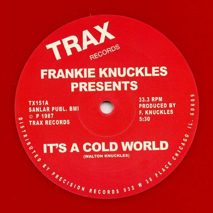 FRANKIE KNUCKLES - It's A Cold World (reissue)