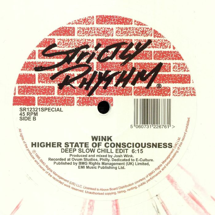 WINK - Higher State Of Consciousness (reissue)