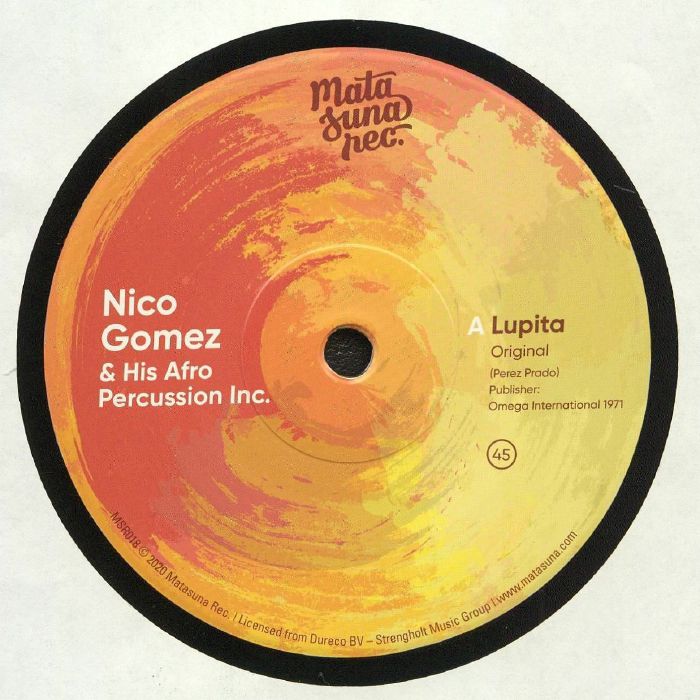 GOMEZ, Nico & HIS AFRO PERCUSSION INC - Lupita (reissue)