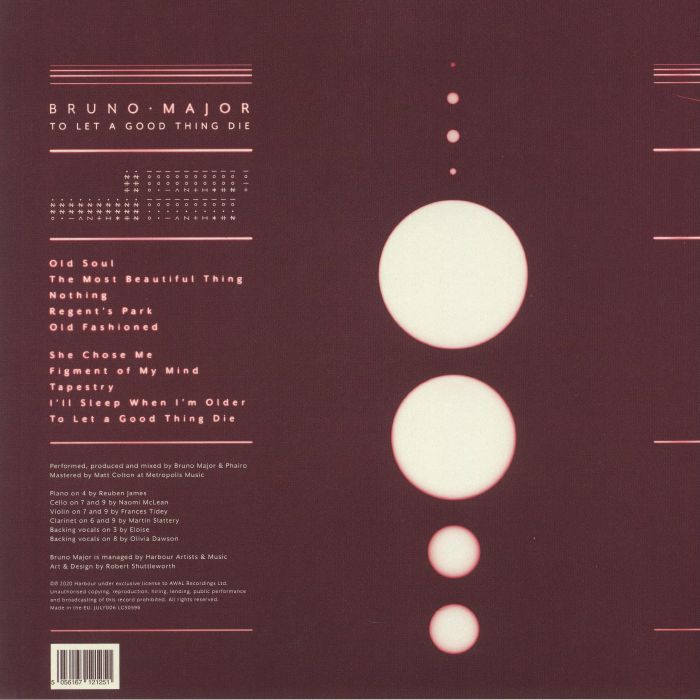 Bruno MAJOR - To Let A Good Thing Die Vinyl at Juno Records. Bruno MAJOR - To Let A Good Thing Die Vinyl at Juno Records.