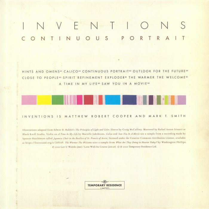 INVENTIONS - Continuous Portrait