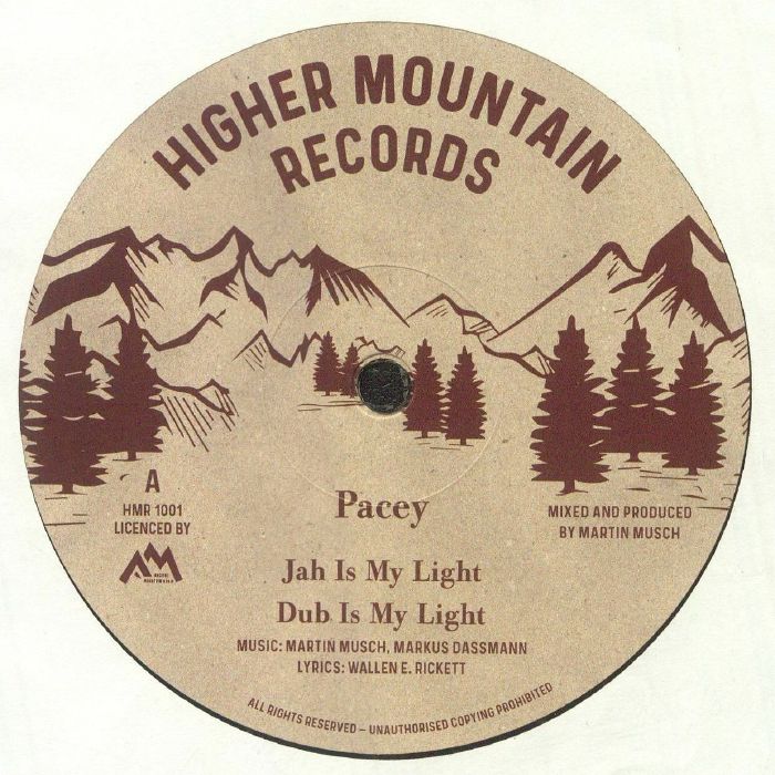 Pacey | Robert Dallas – Jah Is My Light vinyl cover