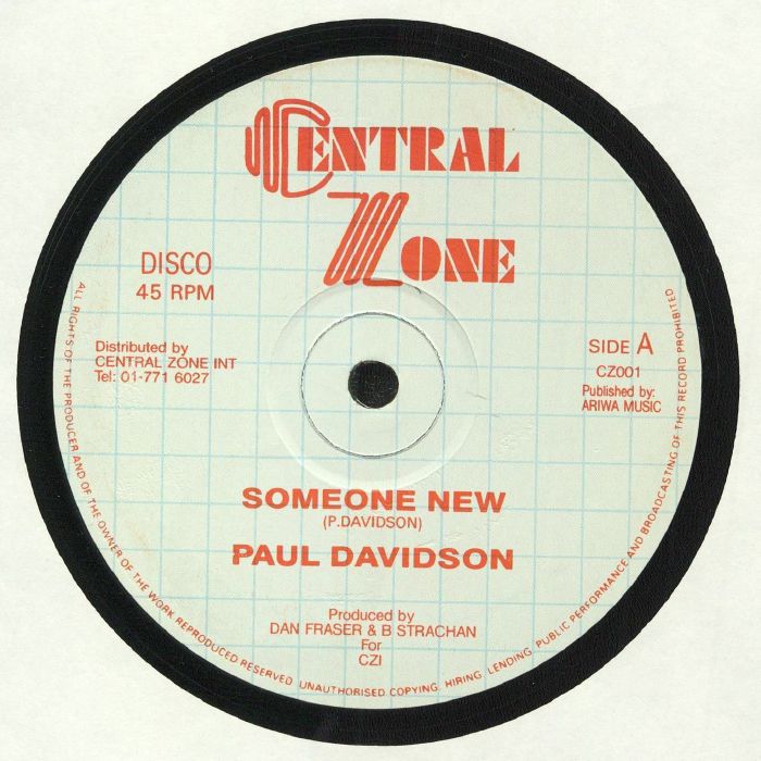 DAVIDSON, Paul - Someone New (warehouse find; slight sleeve wear)