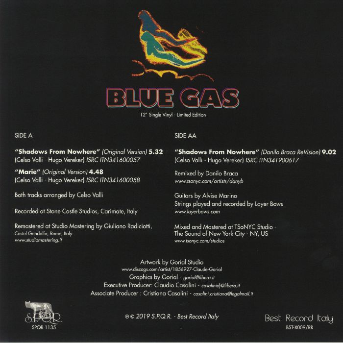 BLUE GAS - Shadows From Nowhere