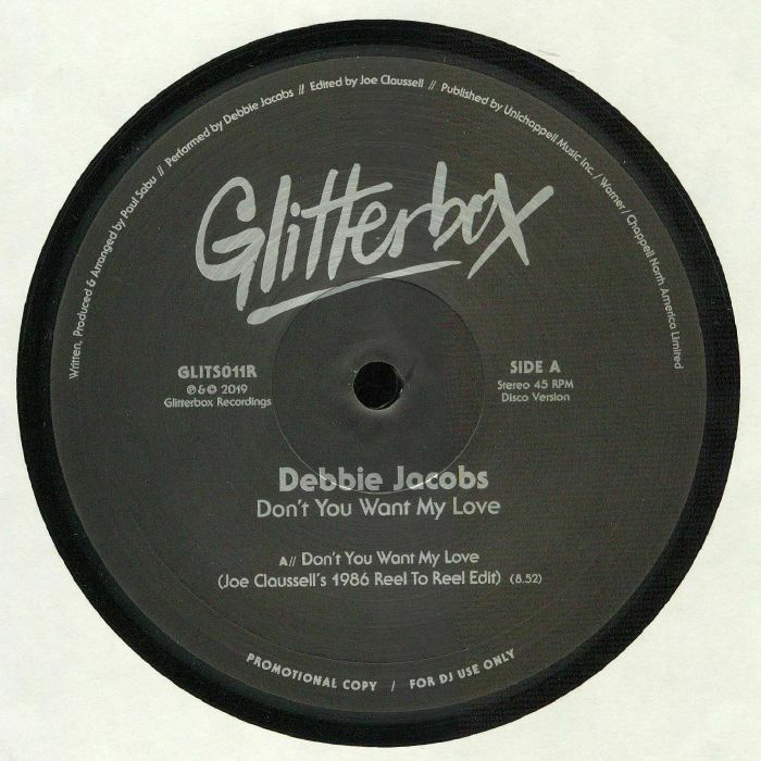 JACOBS, Debbie - Don't You Want My Love: remixes (B-STOCK)