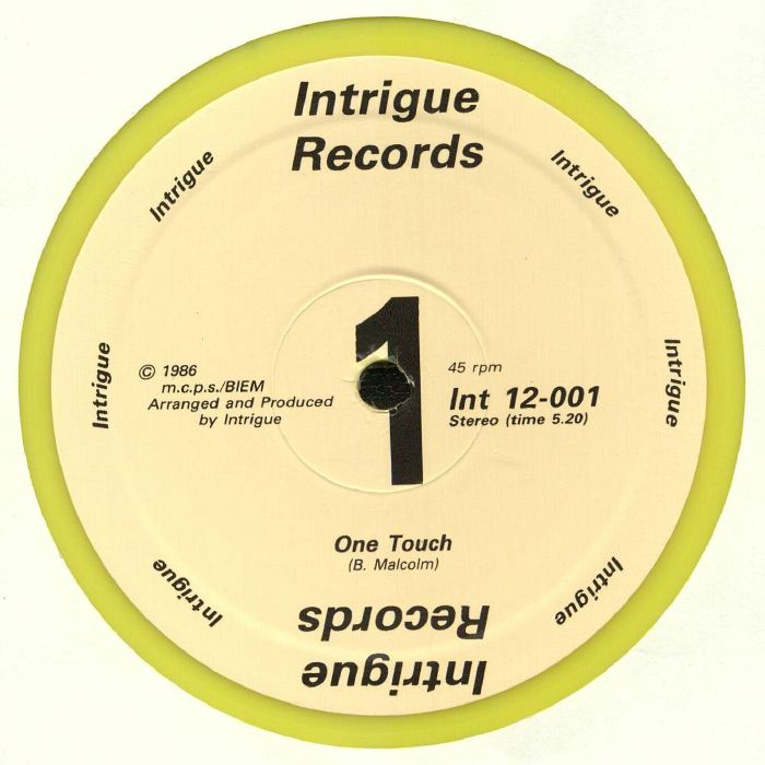 INTRIGUE - One Touch (reissue)