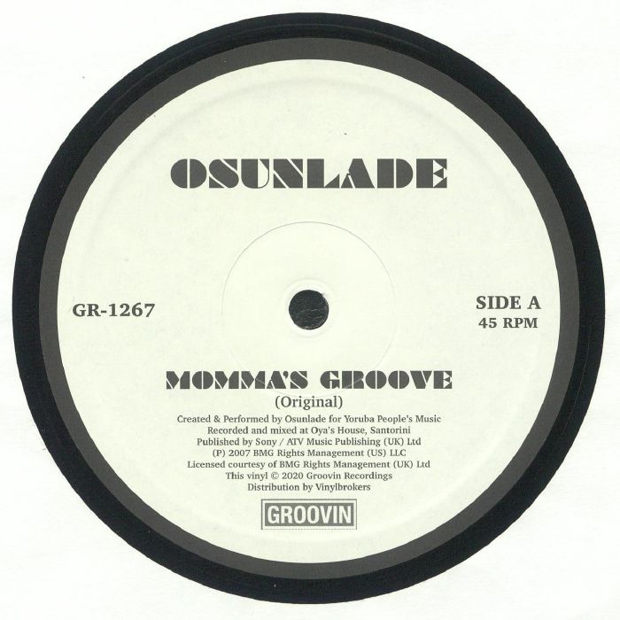 OSUNLADE - Momma's Groove