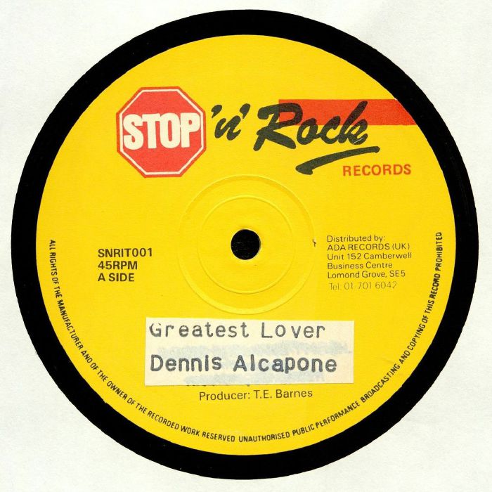 ALCAPONE, Dennis - Greatest Lover (warehouse find, slight sleeve wear)