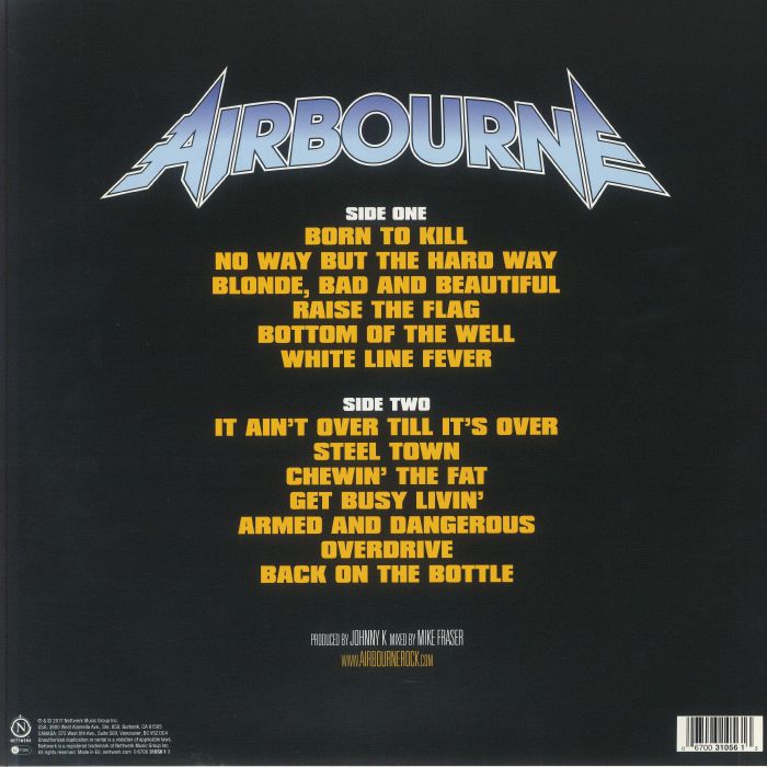 AIRBOURNE - No Guts No Glory