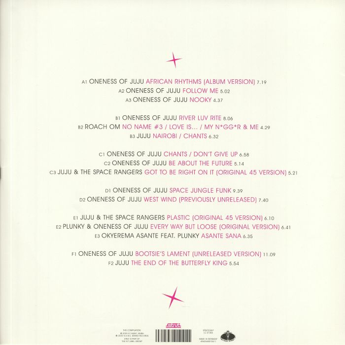 ONENESS OF JUJU/VARIOUS - African Rhythms 1970-1982