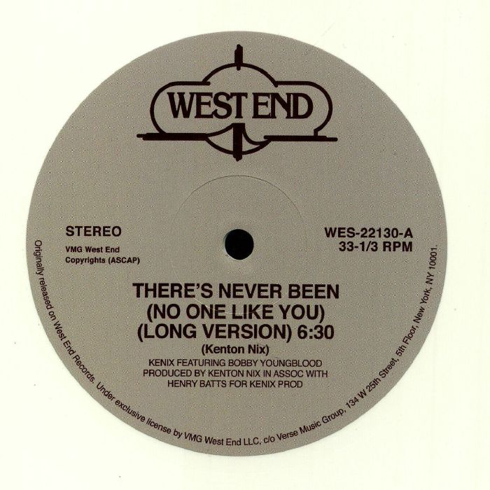 KENIX feat BOBBY YOUNGBLOOD - There's Never Been (No One Like You) (remastered)