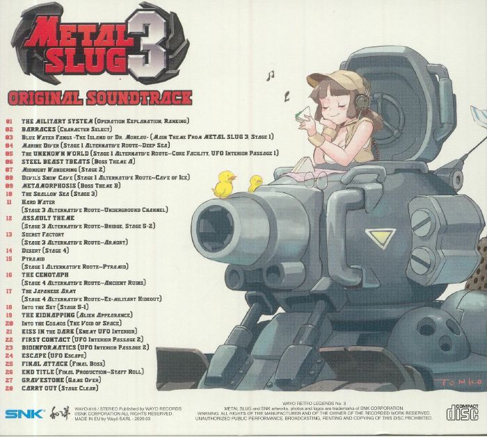 SNK SOUND TEAM - Metal Slug 3 (Soundtrack)