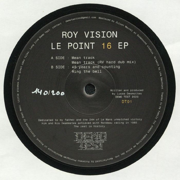 ROY VISION - Le Point 16 EP