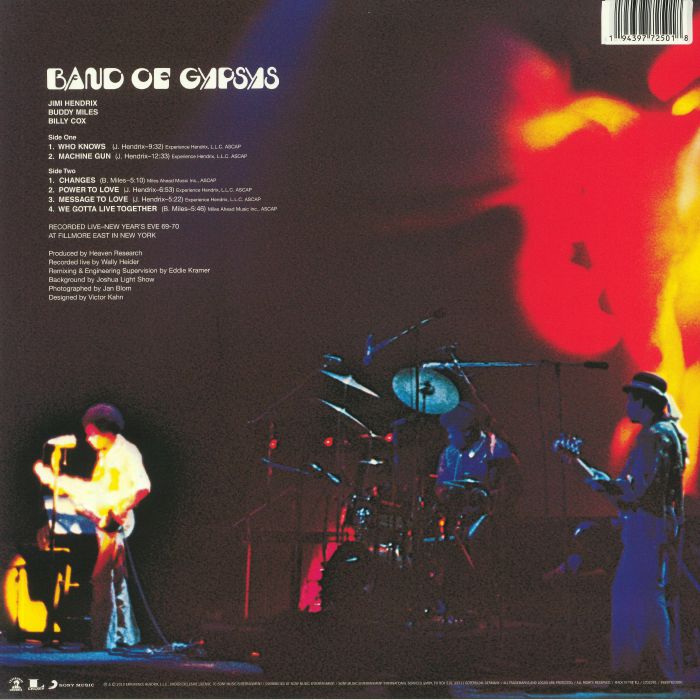 HENDRIX, Jimi - Band Of Gypsys (50th Anniversary Edition)