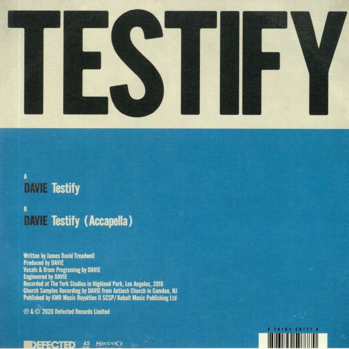 DAVIE - Testify