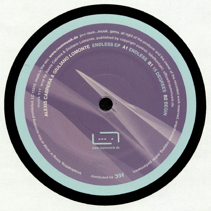 CABRERA, Alexis/GUILIANO LOMONTE - Endless EP