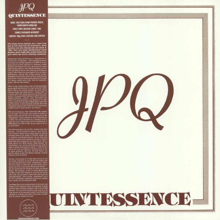 JPQ - Quintessence (reissue)