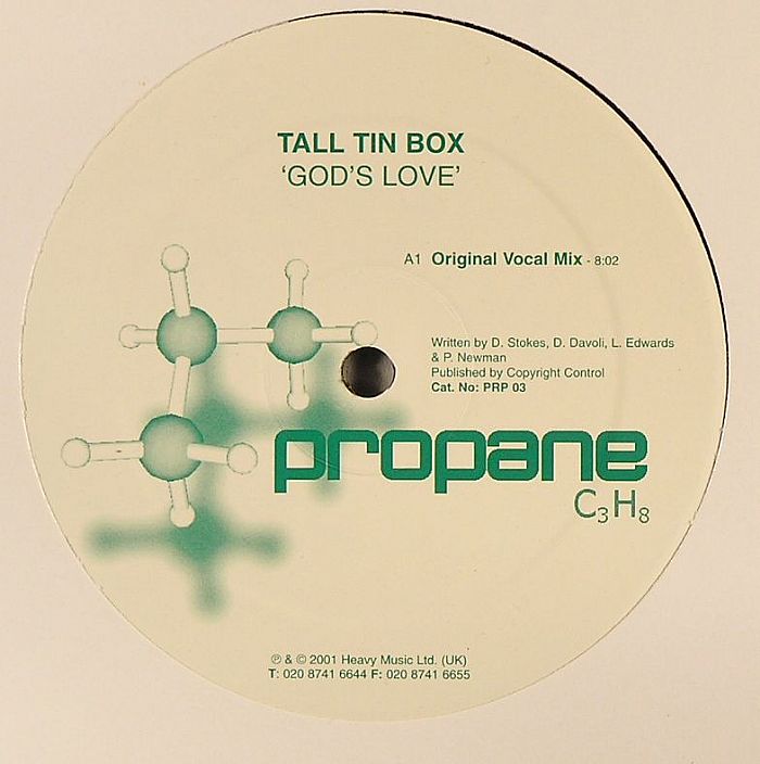 TALL TIN BOX - God's Love (Darren Stokes/Daniel Davoli/L Edwards/Tall Paul production)