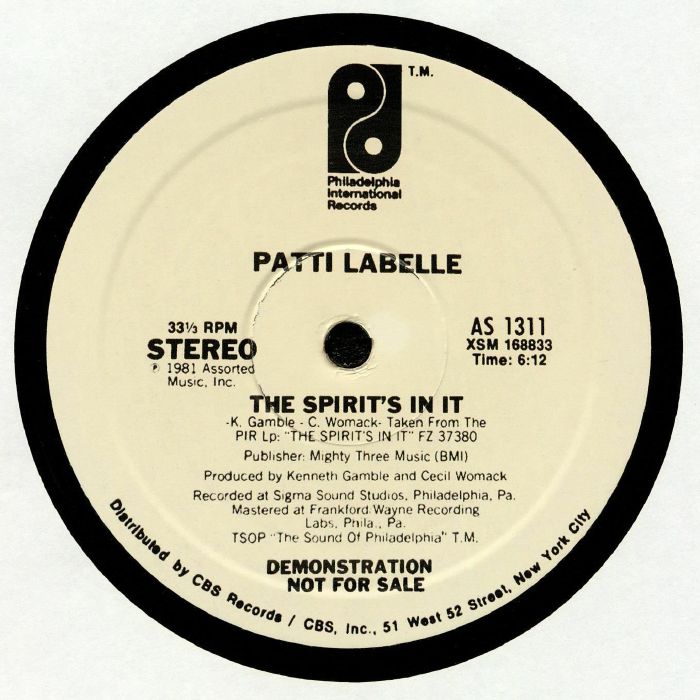 LABELLE, Patti - The Spirit's In It (reissue)