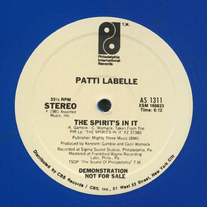 LABELLE, Patti - The Spirits In It (reissue)