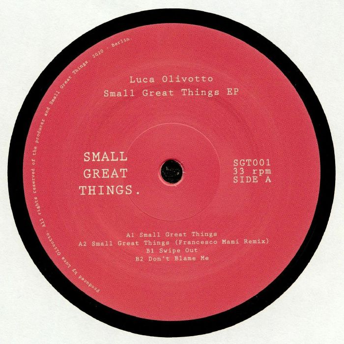 OLIVOTTO, Luca - Small Great Things EP