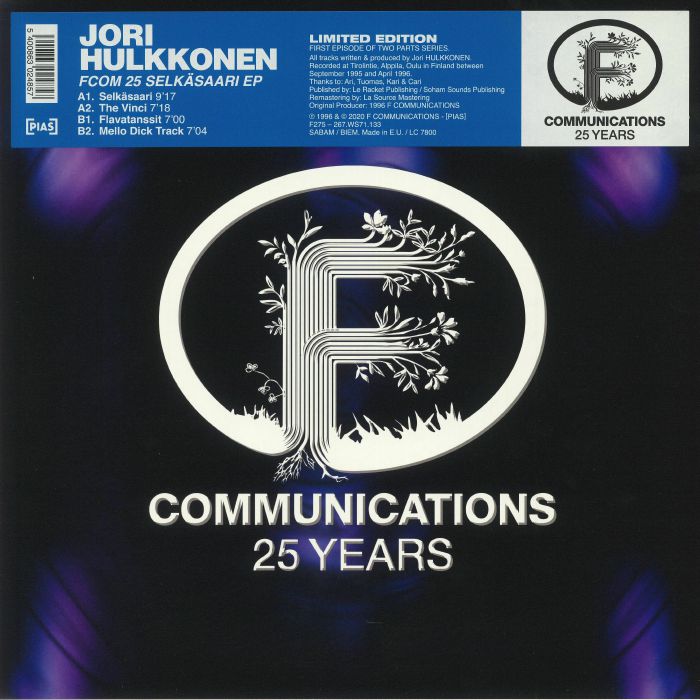 HULKKONEN, Jori - FCom 25 Selkasaari EP (remastered)
