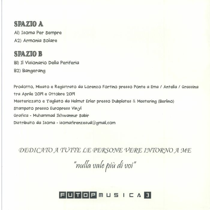 Lorenzo FORTINO - Spazio Ai Veri