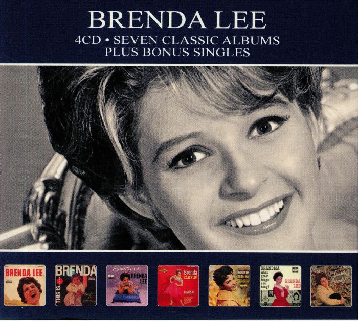 BRENDA LEE - Seven Classic Albums Plus Bonus Singles