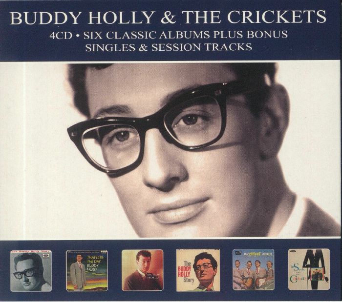 HOLLY, Buddy/THE CRICKETS - Six Classic Albums Bonus Singles & Session Tracks
