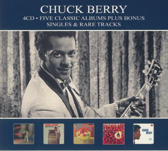 BERRY, Chuck - Five Classic Albums Bonus Singles & Rare Tracks