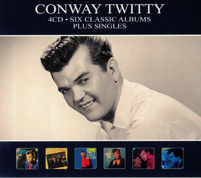 CONWAY TWITTY - Six Classic Albums & Singles