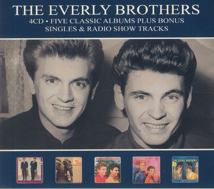 EVERLY BROTHERS, The - Five Classic Albums Plus Bonus Singles & Radio Show Tracks