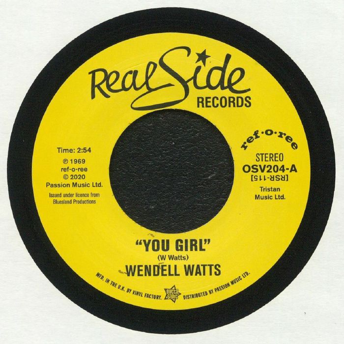 WATTS, Wendell - You Girl