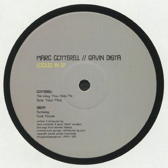 COTTERELL, Marc/GAVIN DISTA - Locked In EP